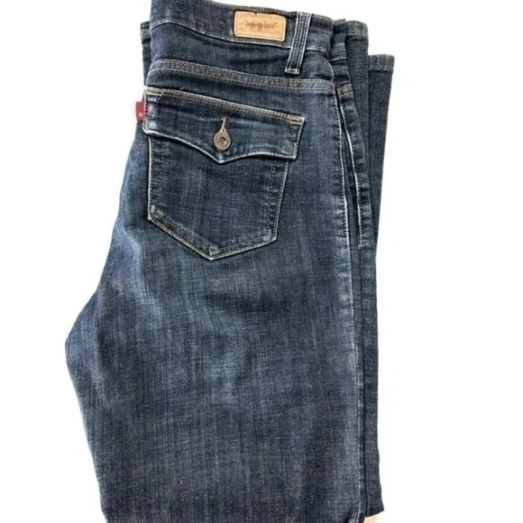 Levi's 512 Bootcut Denim Jeans Size W8 X L28.5 - Picture 2 of 9